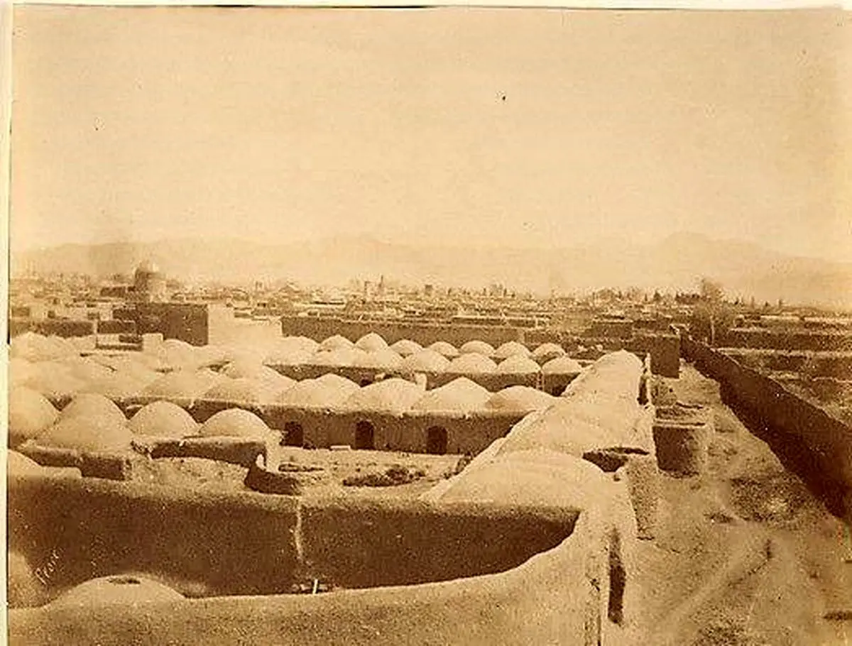 عکس زیرخاکی از محله پولدارنشین تهران قدیم!