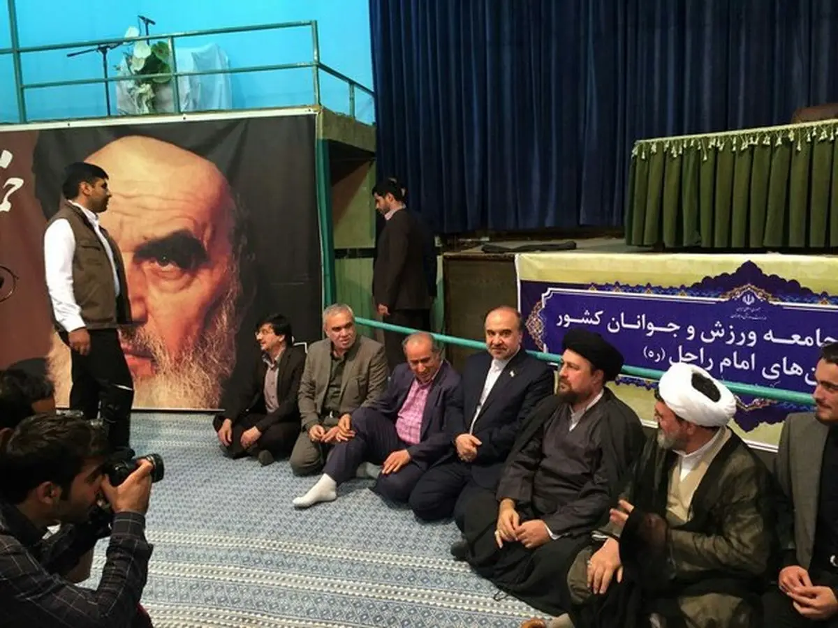 دیدار جامعه ورزش و جوانان بایادگار امام