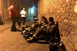 حریق بزرگ پاساژ در تهران /از شمار مصدومان آماری در دست نیست /مصدوم شدن ۳ اتش نشان+تصاویر