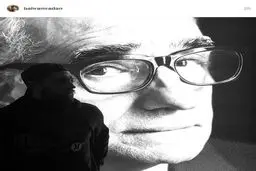 بهرام رادان در کنار کارگردان افسانه ای سینما/عکس