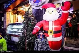 سال نو میلادی در دمشق/تصاویر