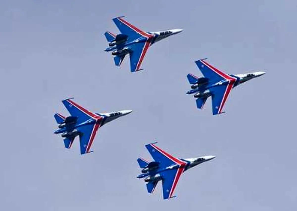 هواپیماهای جنگی سوخو 27 روسیه به «کیش» رفتند