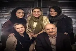 آقای مجری در کنار همسر واقعی‌ و پارتنر معروفش+عکس