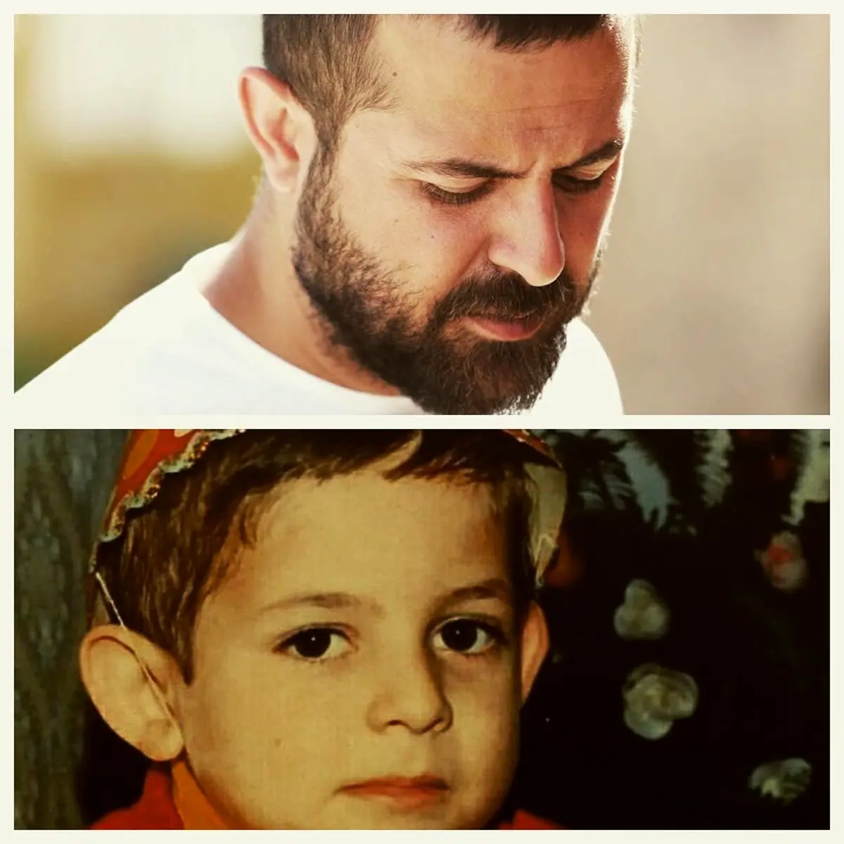 عکس بامزه از کودکی هومن سیدی