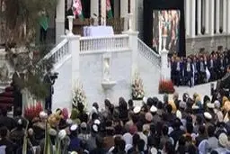 تیراندازی مراسم تحلیف «غنی» را مختل کرد+ جزئیات