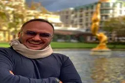 تیپ متفاوت احسان کرمی + عکس