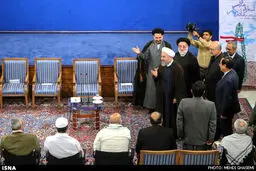 دیدار رییس جمهور با جانبازان هفتاد درصد/تصاویر