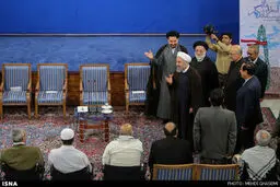 دیدار رییس جمهور با جانبازان هفتاد درصد/تصاویر
