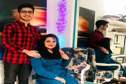 عکس/کمند امیرسلیمانی در کنار پسرش