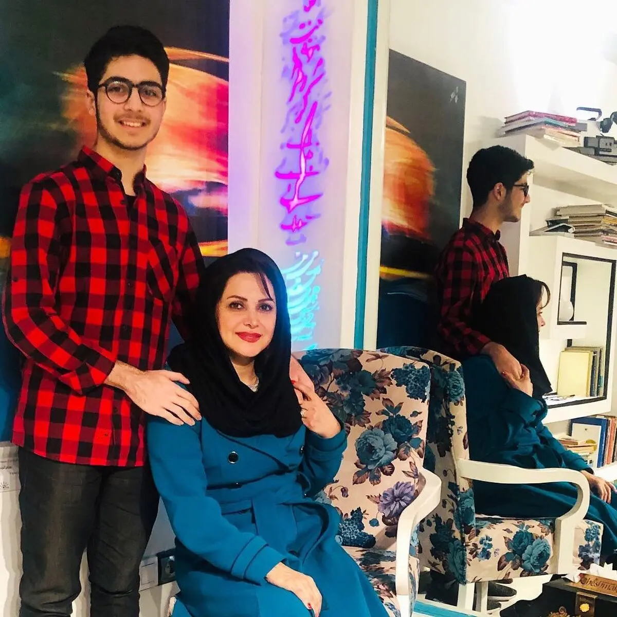 عکس/کمند امیرسلیمانی در کنار پسرش