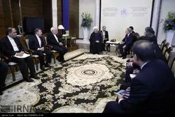 تصاویری از دیدار رؤسای جمهور ازبکستان، قزاقستان و آذریایجان با روحانی