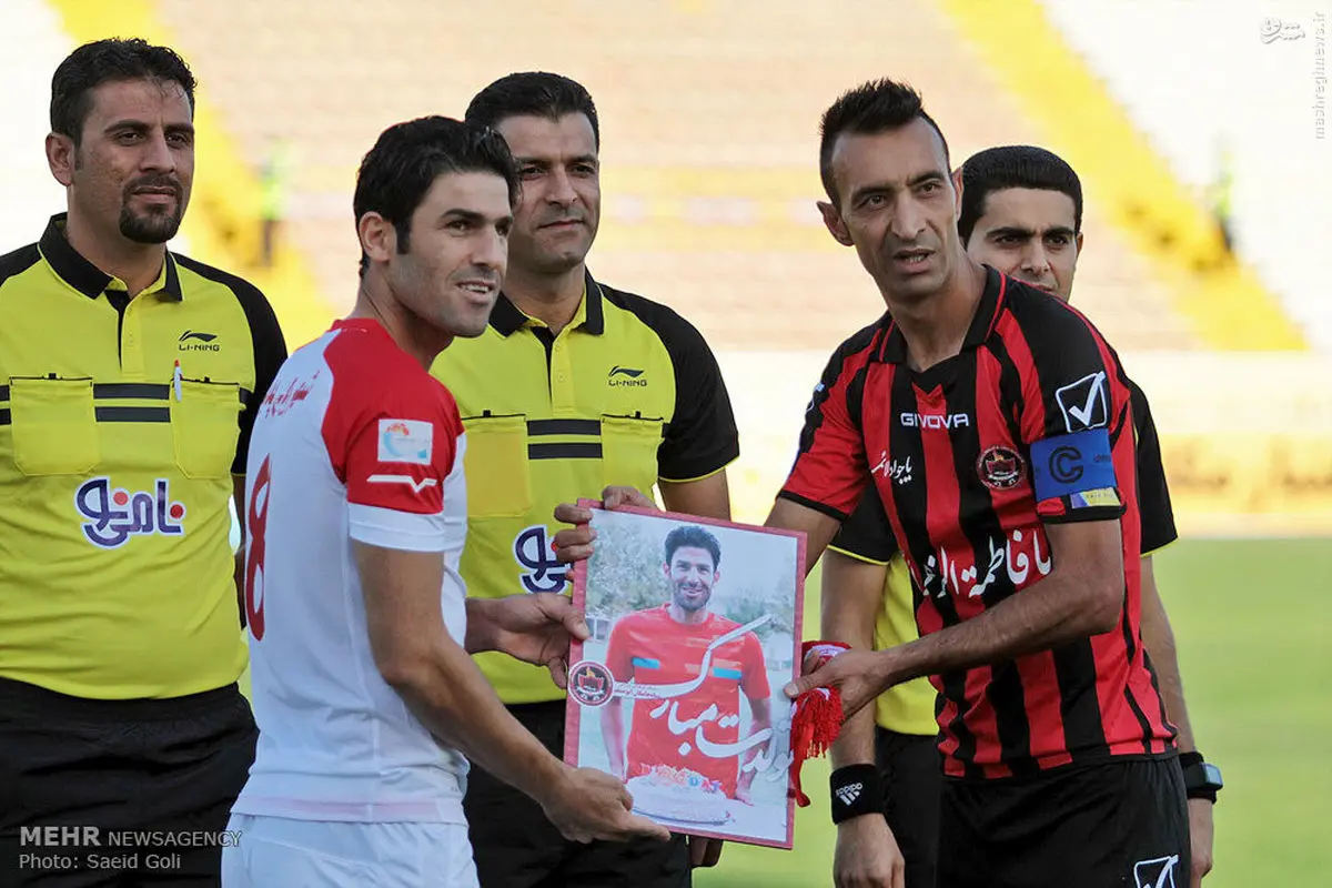 عکس/ حرکت پسندیده رضا عنایتی