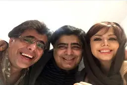 عکس جالب رضا شفیعی جم در کنار خواهر و برادرش