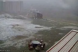 اولین برف تهران در سال ۹۶/عکس