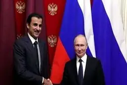 حمایت امیر قطر از پوتین