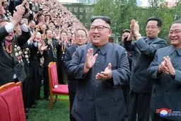 حضور رهبرکره شمالی در دانشگاه / تصاویر