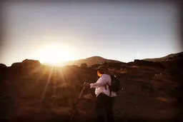 عكسي از كوهنوردي آنا نعمتي