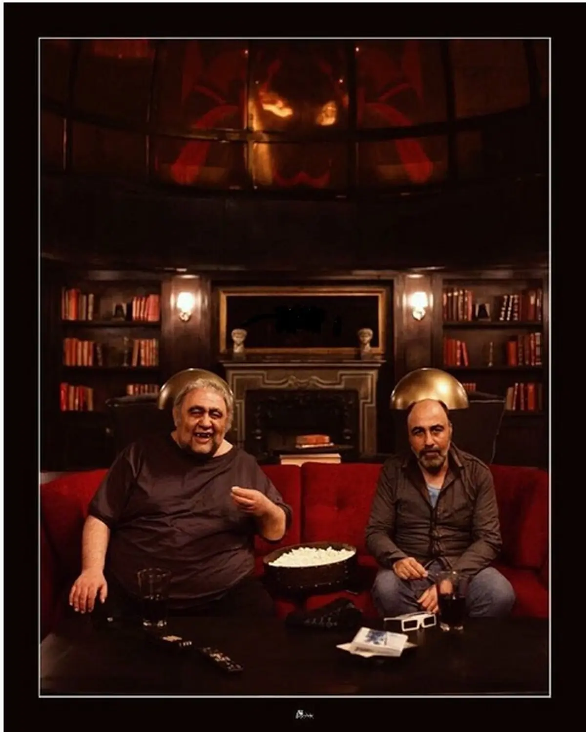 گریم جدید عطاران در دراکولا/ عکس