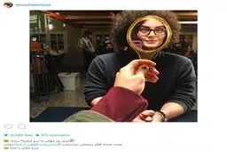 سلفی خاص و جالب الناز شاکردوست/عکس