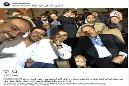 شباهت عادل فردوسی پور و برادرش!/عکس