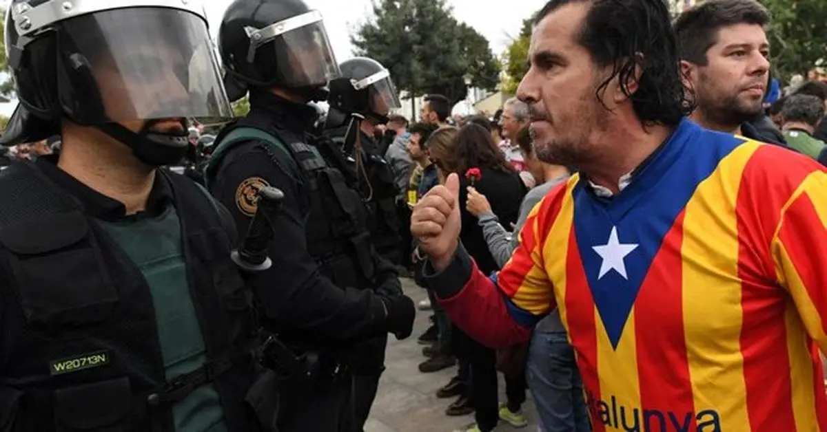 روزهای پر تب‌ و تاب در انتظار کاتالونیا بعد از همه‌پرسی +تصاویر