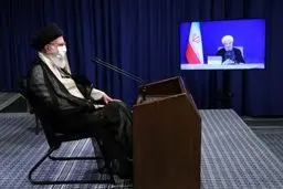 ارتباط تصویری جلسه هیات دولت با رهبر انقلاب