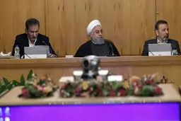 تصاویری از جلسه هیات دولت/ تصاویر