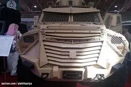 خودروی زرهی ساخت عربستان/عکس