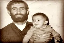 عکس زیرخاکی هادی کاظمی و پدرش/ عکس