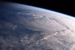 تصویر ناسا از بی سابقه ترین طوفان در آمریکا