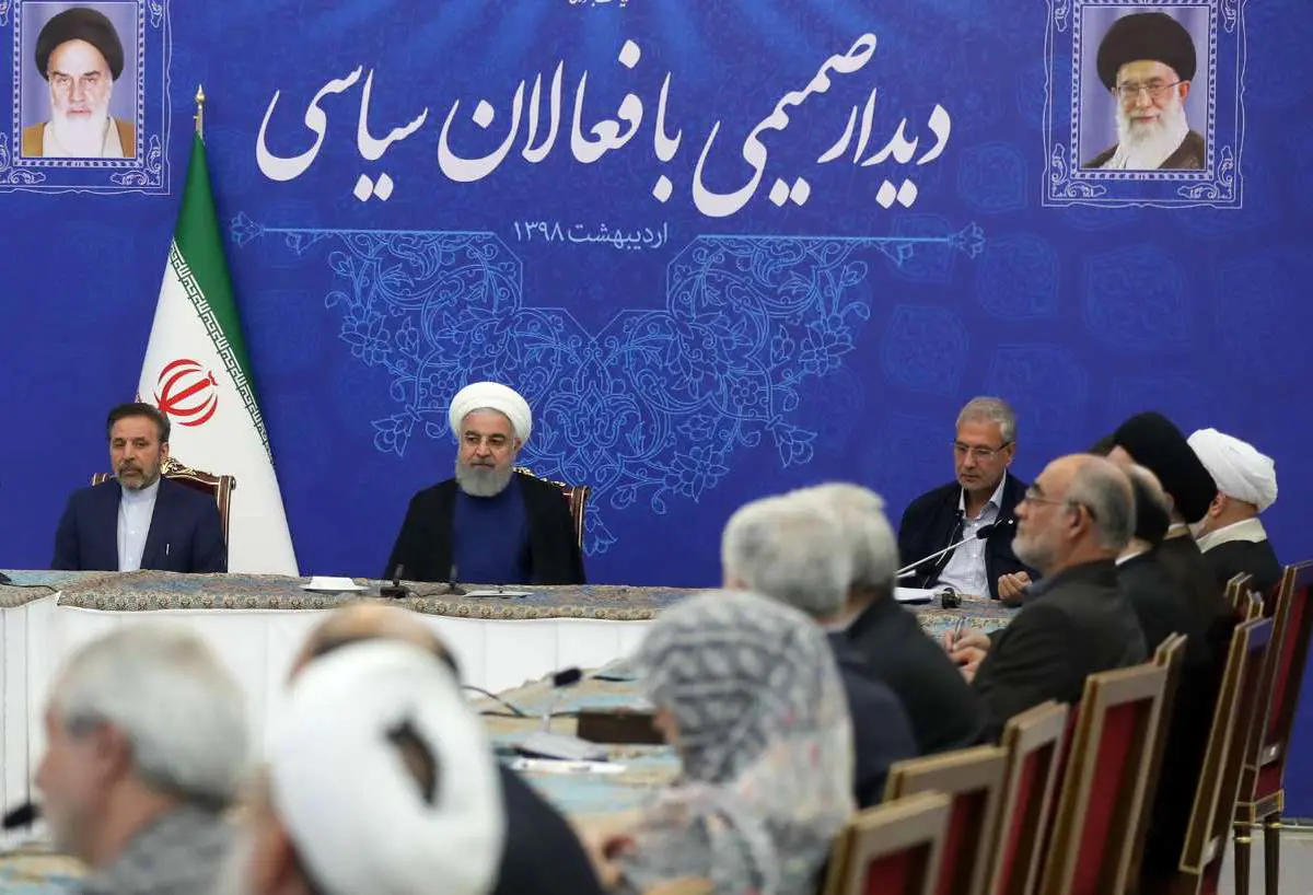 تصاویر/ دیدار رئیس جمهور با فعالان سیاسی