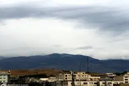 اولین برف پاییزی در تهران/عکس