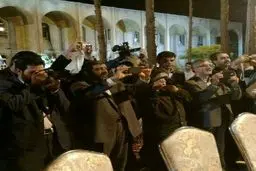 وقتی ضرغامی هم عکاس می شود/ عکس