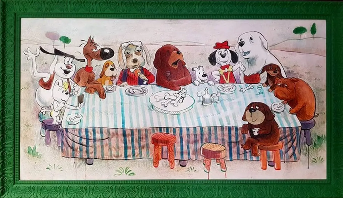 دورهمی سگ‌های دوست‌داشتنی!