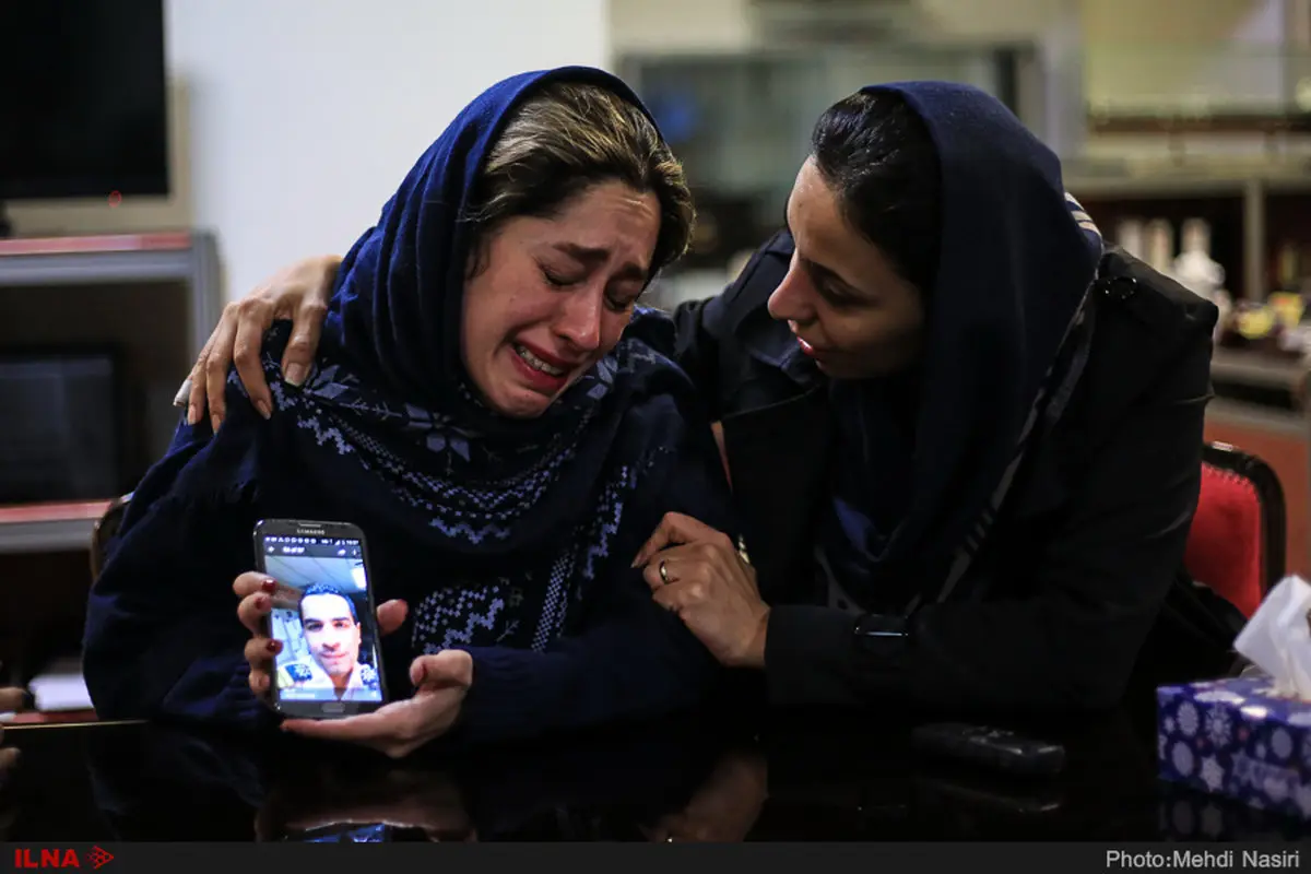 تصاویری از خانواده‌های دریانوردان نفکش حادثه دیده سانچی