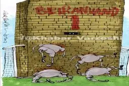 دیوار دفاعی بیرانوند/ عکس