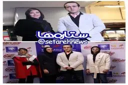 عکس یادگاری علی کریمی و مهتاب کرامتی