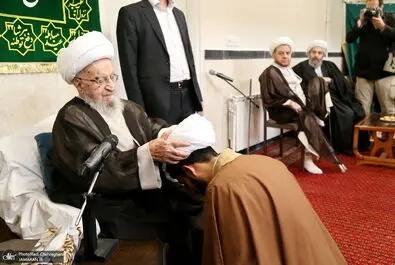 عمامه گذاری طلاب
