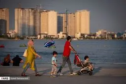 تصاویر: حال و هوای ماه مبارک رمضان در دریاچه چیتگر