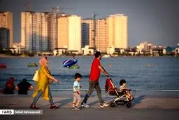 تصاویر: حال و هوای ماه مبارک رمضان در دریاچه چیتگر