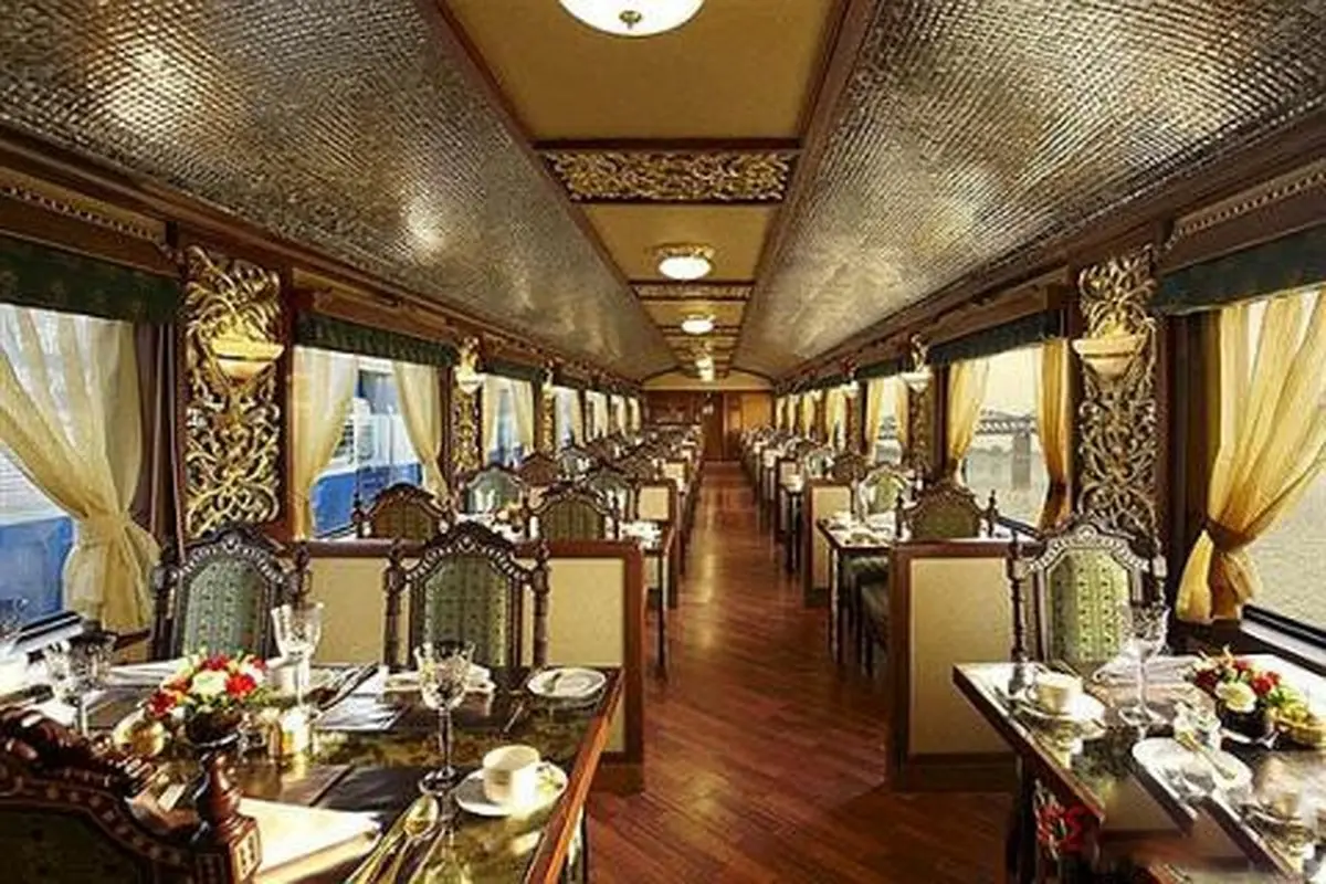تصاویری از قطار لوکس و لاکچری