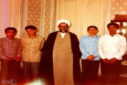 عکس منتشر نشده از عمار حکیم به همراه آیت الله امامی کاشانی