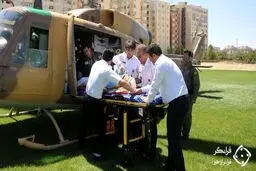 زنده ماندن جوان آشتیانی بعد از برق گرفتگی و سقوط معجزه است + عکس