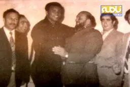 شعبان بی‌مخ در کنار محمدعلی کلی/ عکس
