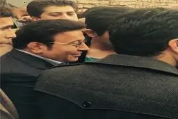 حضور هدایتی در تجمع مقابل سفارت عربستان/عکس