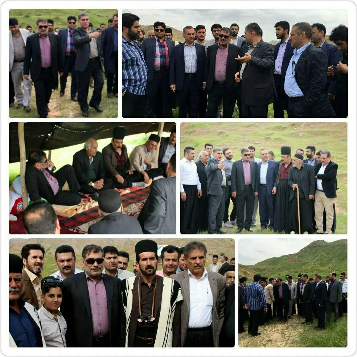 دیدار نوروزی شمخانی با عشایر لالی خوزستان