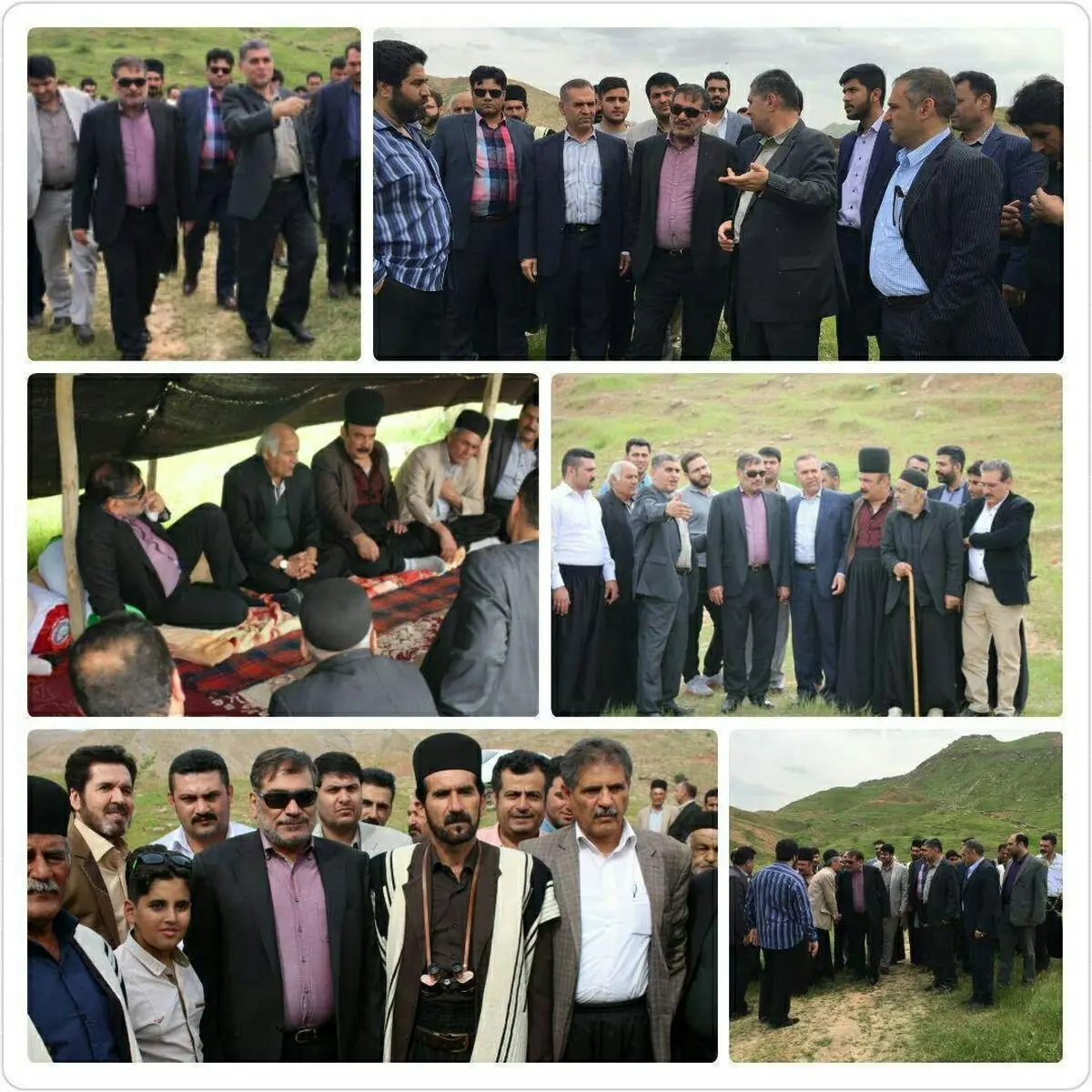 دیدار نوروزی شمخانی با عشایر لالی خوزستان