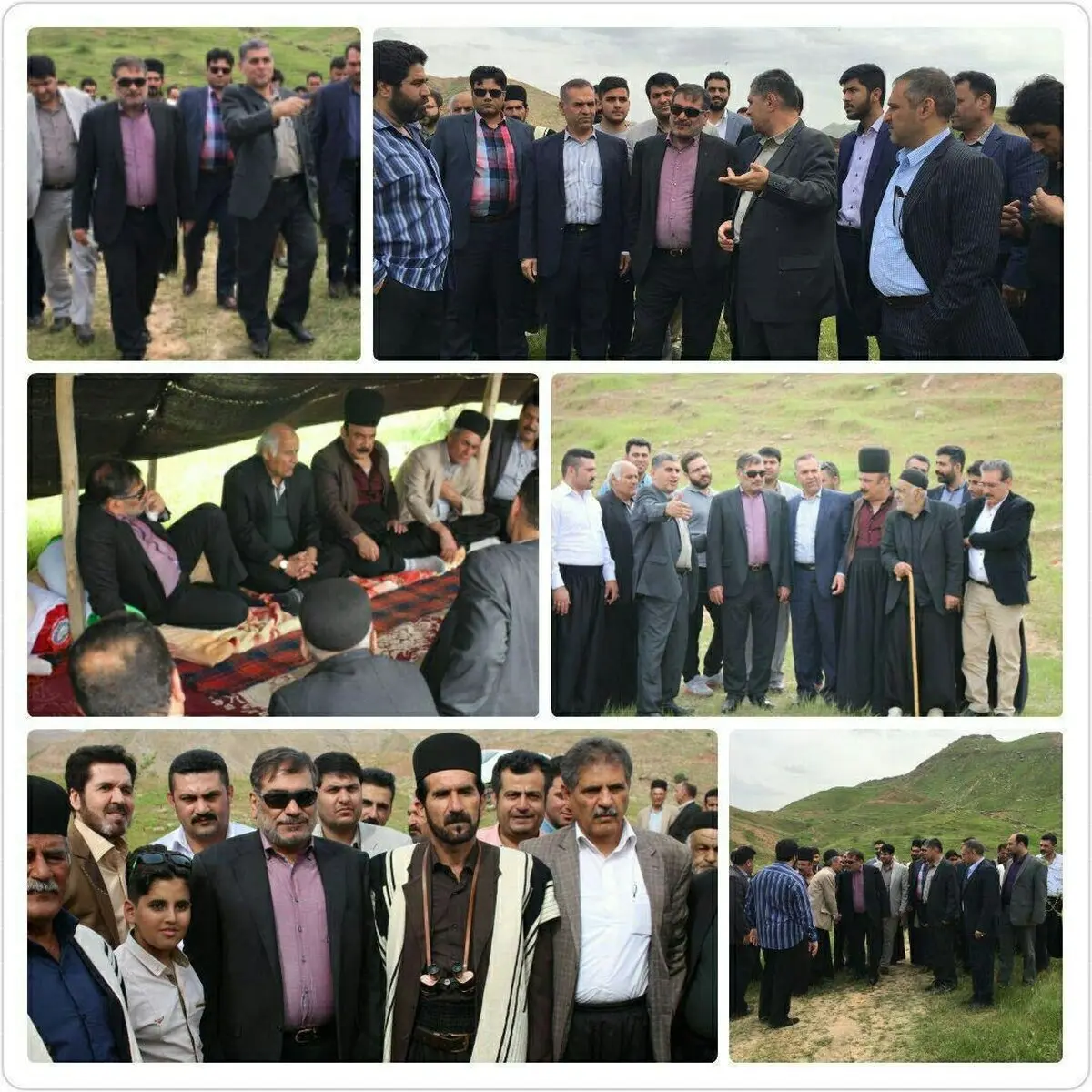 دیدار نوروزی شمخانی با عشایر لالی خوزستان