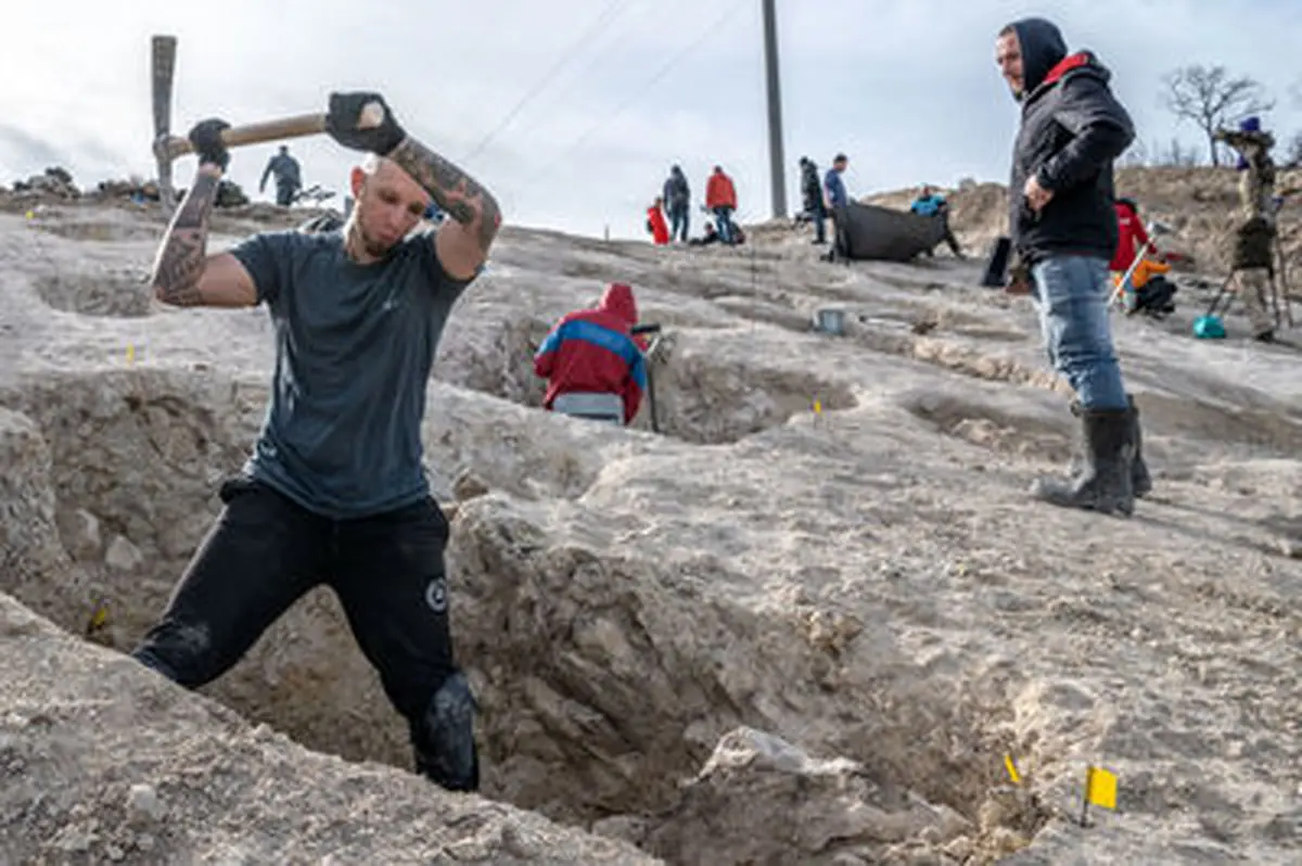 کشف گورستانی از عهد رم باستان در کریمه+عکس‌ها