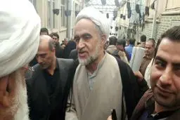 پسر آیت الله منتظری هم به جماران رفت/ عکس